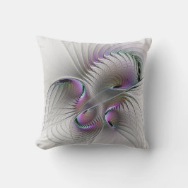 Almofada Modern Abstrato Shy Fantasy Figura Arte Fractal