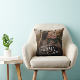 Almofada Modern Best Mama Ever Photo Mothers Day Gifts