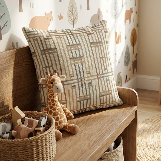 Almofada Modern Boho Linear Geometric ID1276 (Criador carregado)