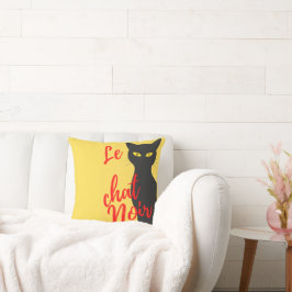 Almofada Modern Colorful Le Chat Noir