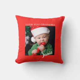 Almofada Modern Family Photo Christmas