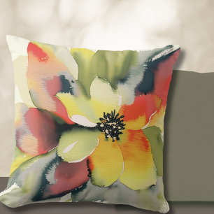 Almofada Modern Floral Watercolor