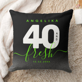 Almofada Modern Girly Bright Green 40 e Fresco