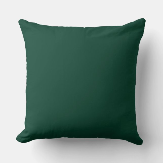 Almofada Modern  Green, Solid ,Throw Pillow (Frente)