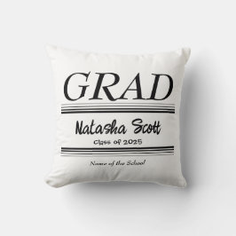 Almofada Modern Personalized grad school Graduation