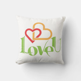 Almofada Modern Red and Blue Tartan Plaid Throw Pillow 