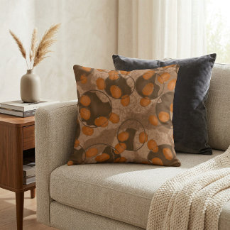 Almofada Modern trendy elegant simple boho chic brown