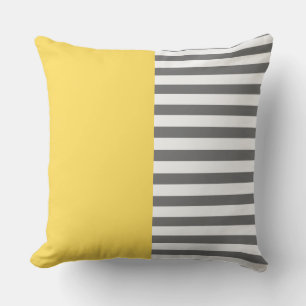 Almofada Moderno elegante dois tons estimula amarelo