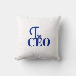 Almofada Moderno Minimal O CEO Azul