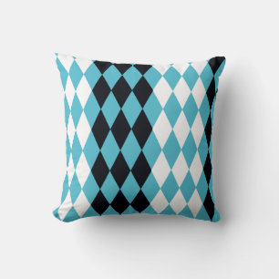 Almofada Modo do século do Médio moderno retro diamantes Ha