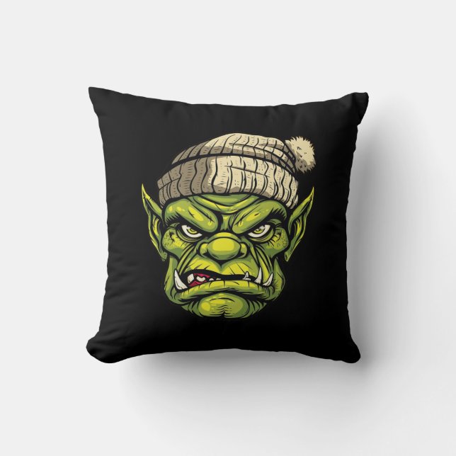 Almofada Modo Goblin: Edição de inverno (Frente)