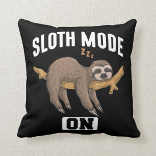 Almofada Modo Lento Em Animal De Relaxamento Lento E Pregui