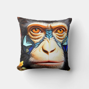 Almofada Moinhos de macaco-mosaico
