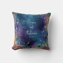 Moldura Geométrica Galáxia Dourado Celestial Vibra