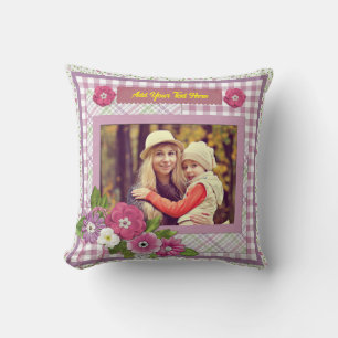 Almofada Moldura Personalizada com Texto Customizado