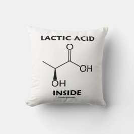 Almofada Molécula de Química Interna de Ácido Lático