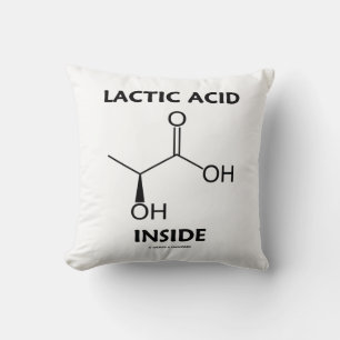 Almofada Molécula de Química Interna de Ácido Lático