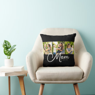 Almofada Mom Established Elegant Script Black 3 Photo