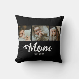 Almofada Mom Established Modern Bold Script Black 3 Photo