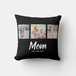 Almofada Mom Established Modern Script Black 3 Photo