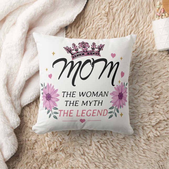 Almofada Mom The Legend Mother's Day Gift (Cobertor)