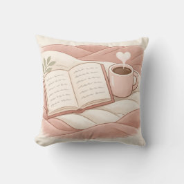 Almofada Momento Aconchegante de Leitura - Design para Aman