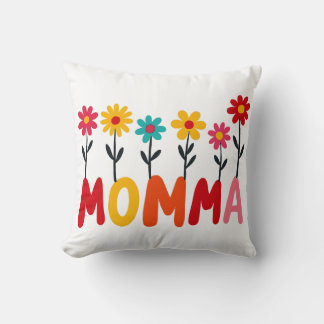 Almofada MOMMA Bloom - Whimsical Floral Drawn Art