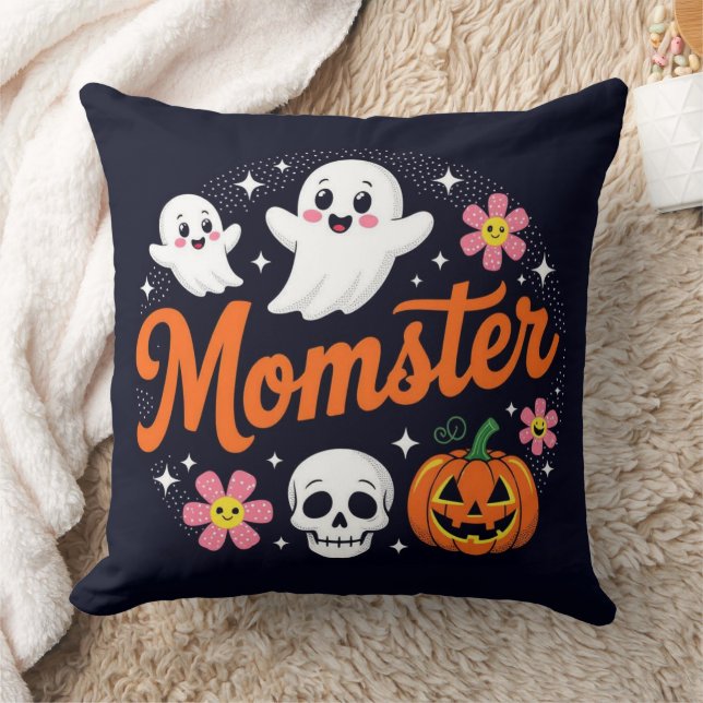 Almofada Momster Halloween (Cobertor)