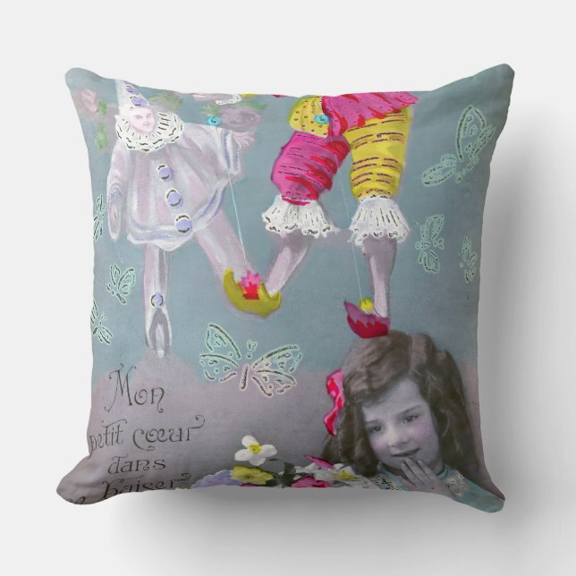 Almofada Mon petite coeur dans ce baiser 2 (Frente)