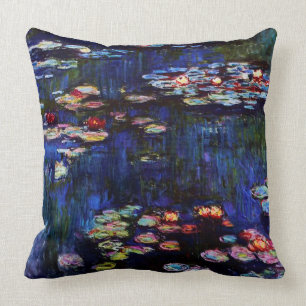 Almofada Monet-Água-Lírios de Claude