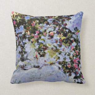 Almofada Monet - O Rosa Bush
