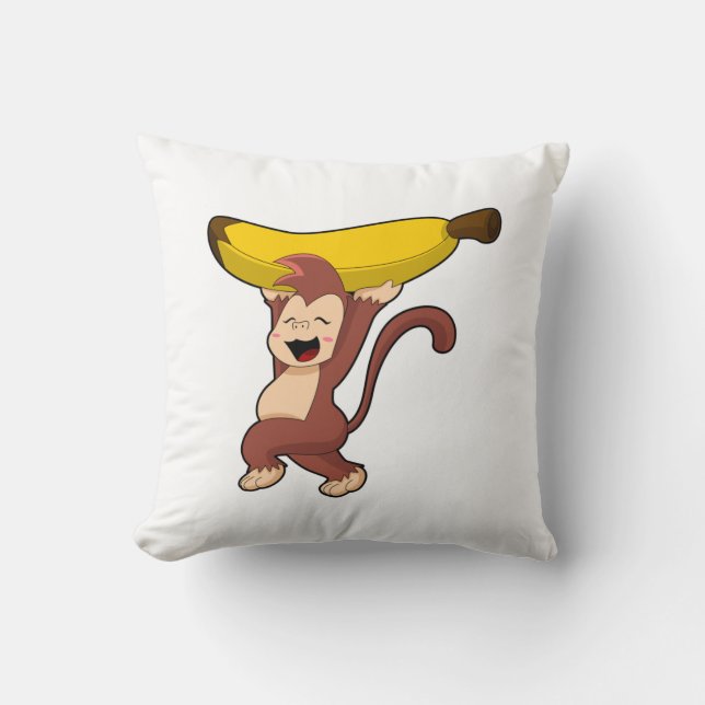 Almofada Monkey with Banana (Frente)