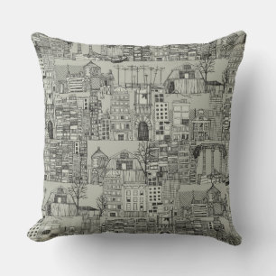 Almofada mono toile dystopian