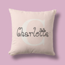 Monograma de Nome Feminino Caprichoso Manuscrito R