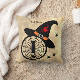 Almofada Monograma I Halloween Sky Witeen Nome