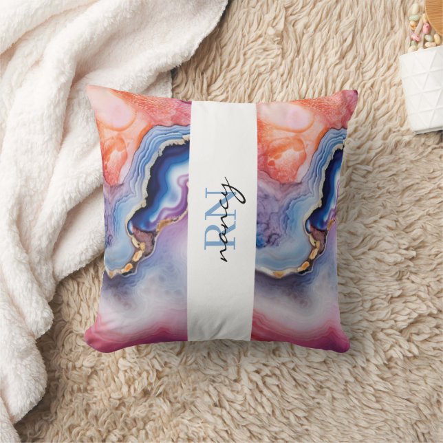 Almofada Monograma Personalizado (Cobertor)