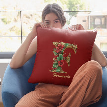 Monograma Personalizado de Ornamentado F Natal Ver