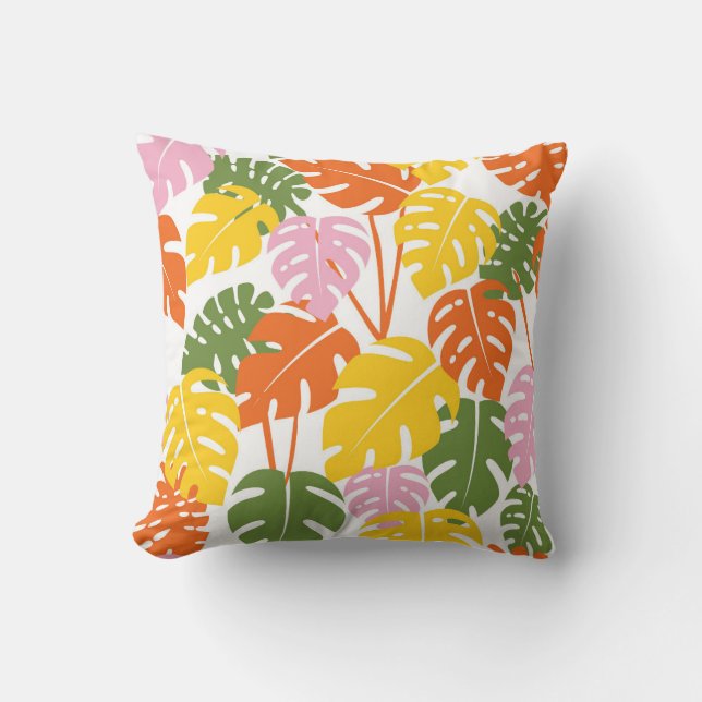 Almofada Monstera Leaf Design (Frente)