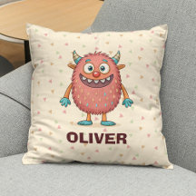Monstro Colorido Personalizado Fofo