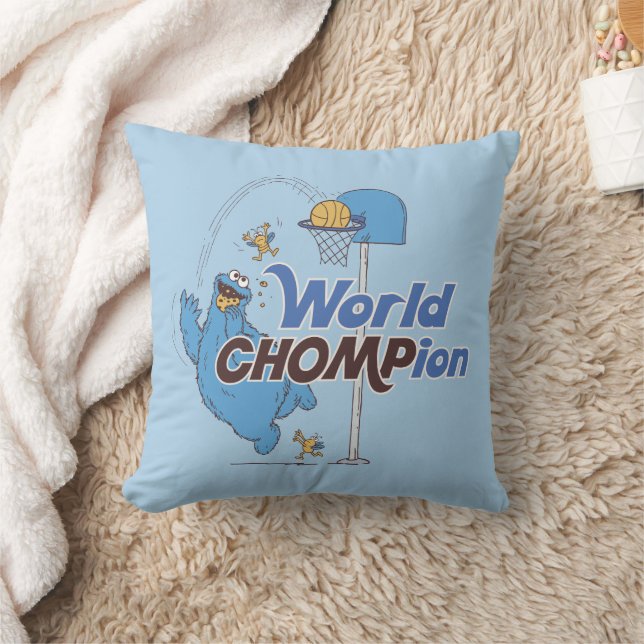 Almofada Monstro de cookies | Atiradas De Lúpulo De Basquet (Cobertor)