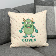 Monstro Verde Fofo Personalizado