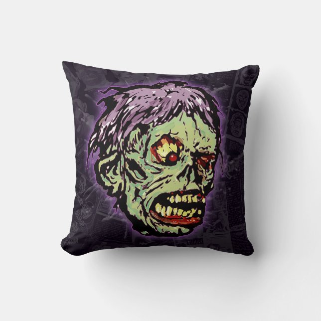 Almofada Monstro Zombie (choque) (Frente)