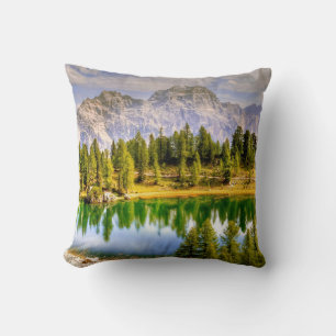 Almofada Montanhas Dolomite e Paisagem do Atordoamento do L