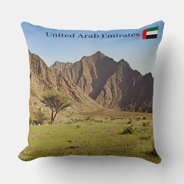 Almofada Montanhas resistentes (Frente)