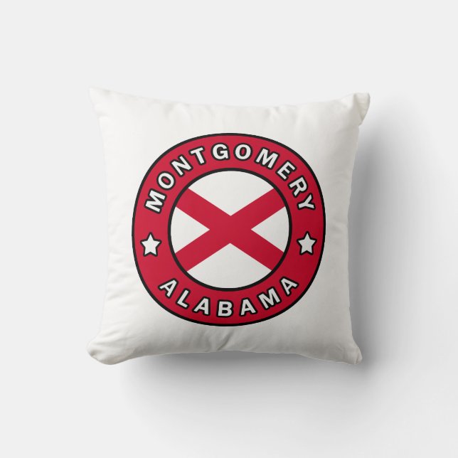 Almofada Montgomery Alabama (Frente)