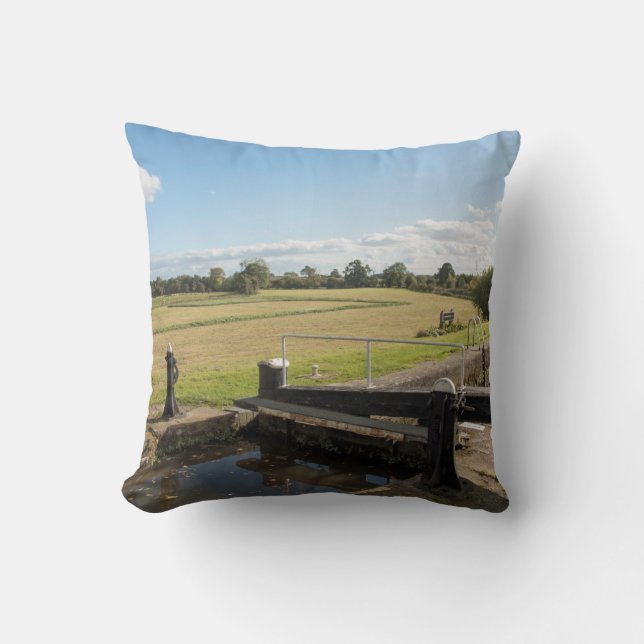 Almofada Montgomery Canal Shropshire Inglaterra (Frente)