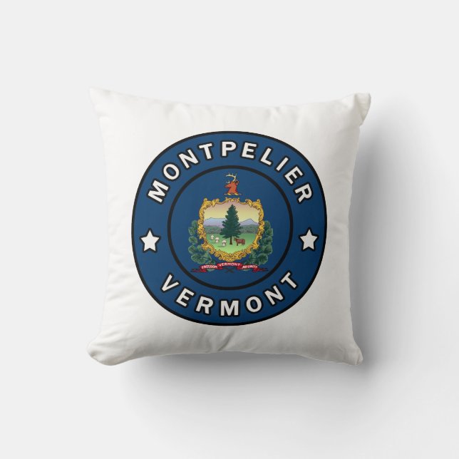 Almofada Montpelier Vermont (Frente)