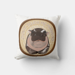 Almofada Moo Deng Hippo