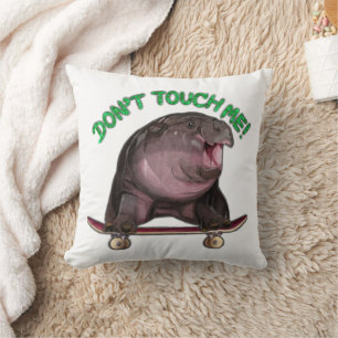 Almofada Moo Deng Hippo