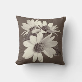 Almofada Moody Brown Daisy Travesseiro